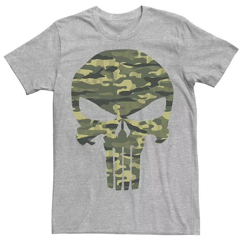 Mens Marvel The Punisher Camo Skull Symbol Tee Product Image