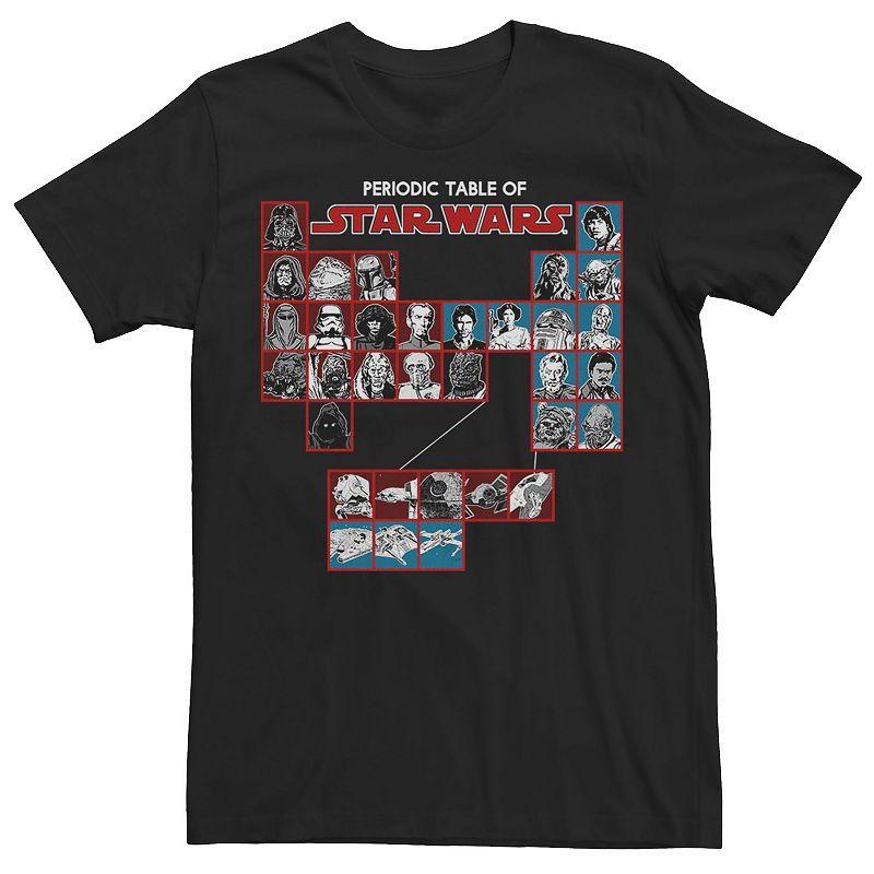 Mens Star Wars Periodic Table Of Heroes Tee Product Image