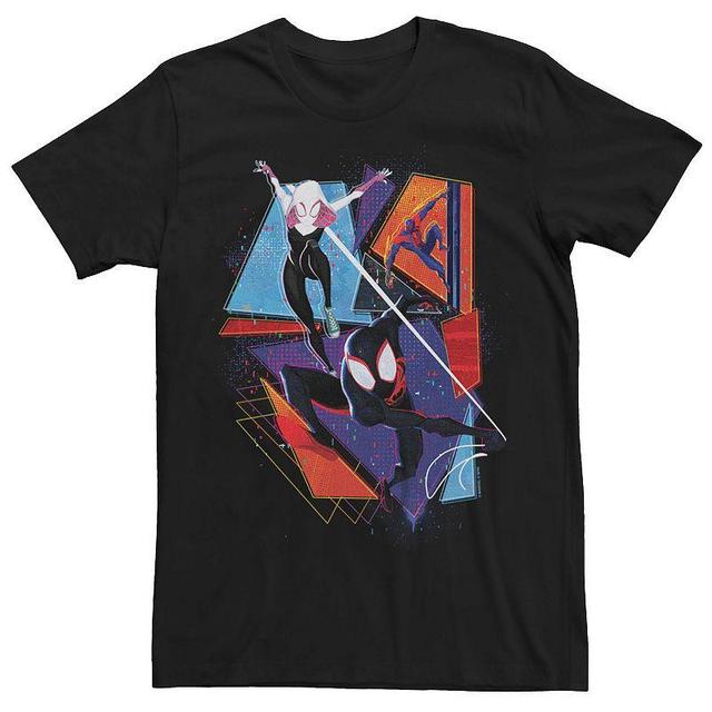 Mens Marvel Spiderman Across The Spider Verse Group Graphic Tee Product Image