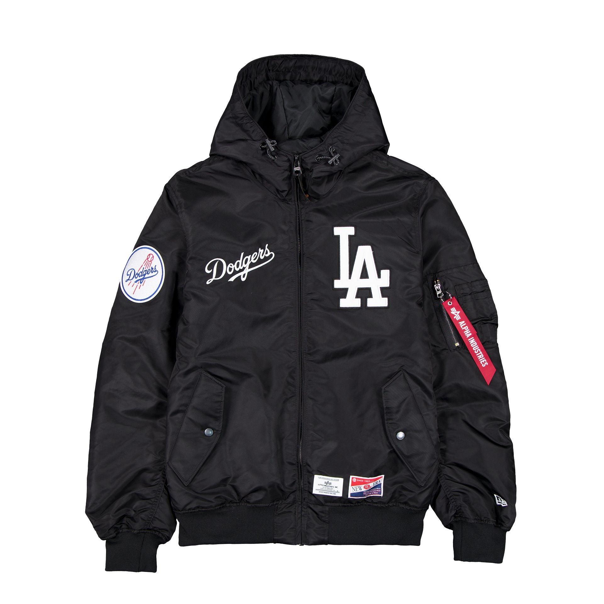 Alpha Industries x New York Yankees L-2B Hooded Bomber Jacket Black Male Product Image