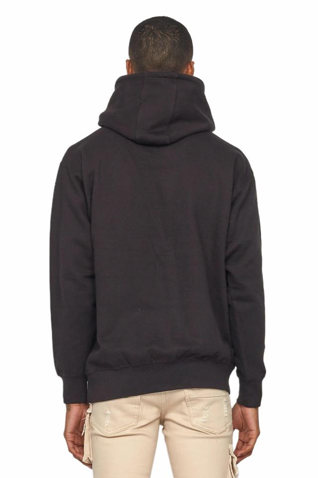 Argent Black Graphic Hoodie Male Product Image