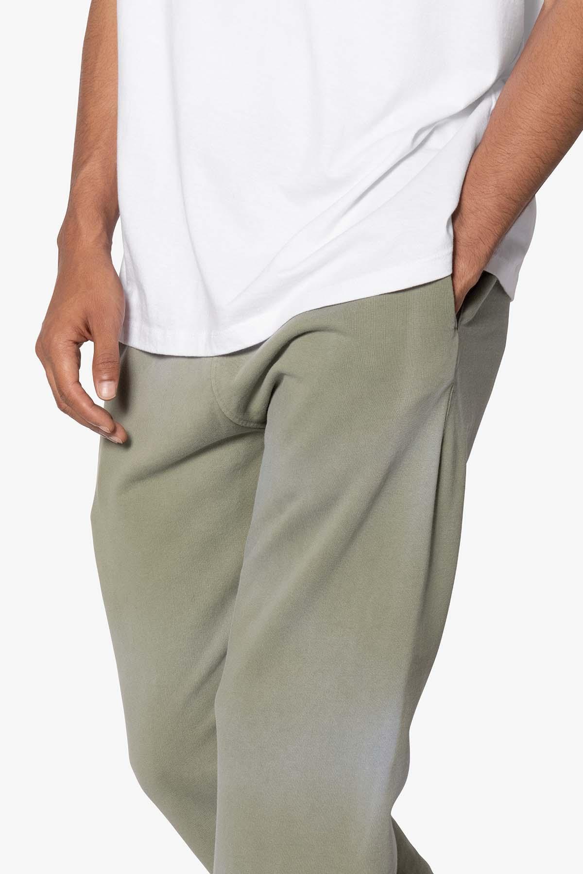 Faded Bootcut Sweatpants - Washed Olive Product Image