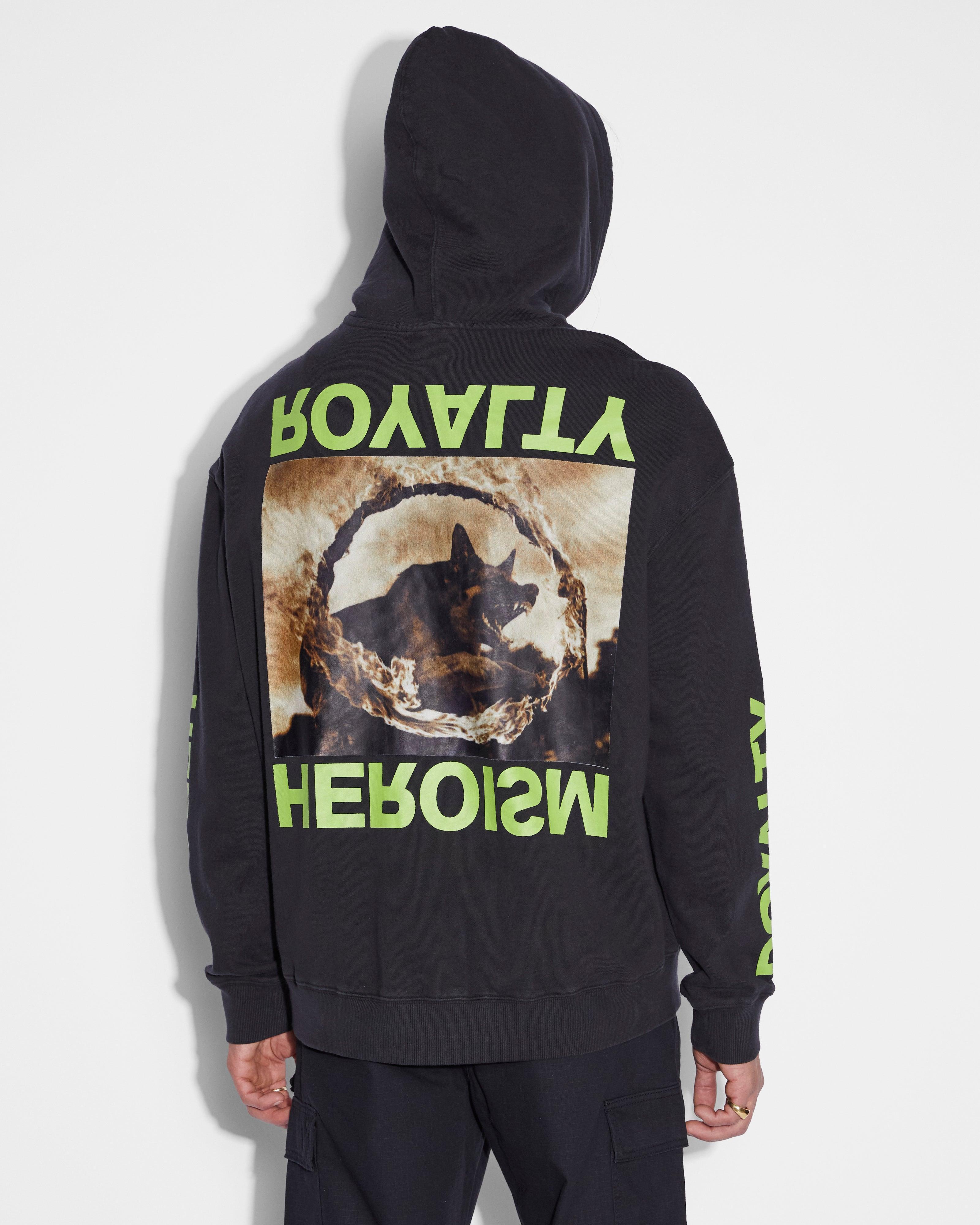 SHEPHARD BIGGIE HOODIE JET BLACK Male Product Image