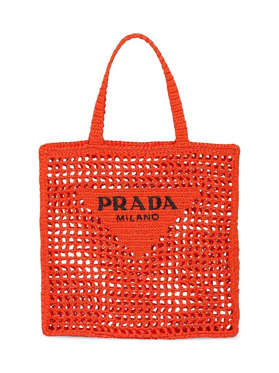 Womens Raffia Tote Bag Product Image