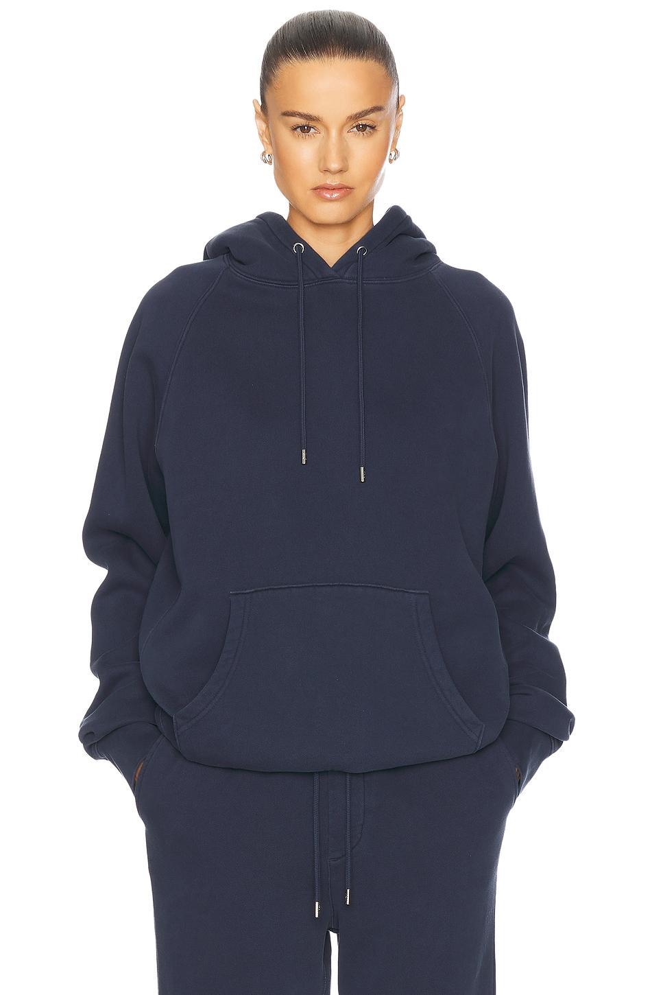 WAO The Pullover Hoodie in Navy. - size L (also in M, S, XS) Product Image