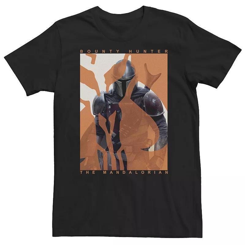 Big & Tall Star Wars The Mandalorian Hunt Poster Tee, Mens Product Image