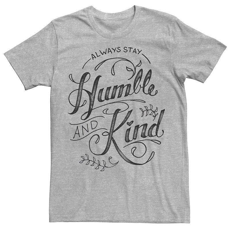 Mens Fifth Sun Always Stay Humble Script Tee Med Grey Product Image