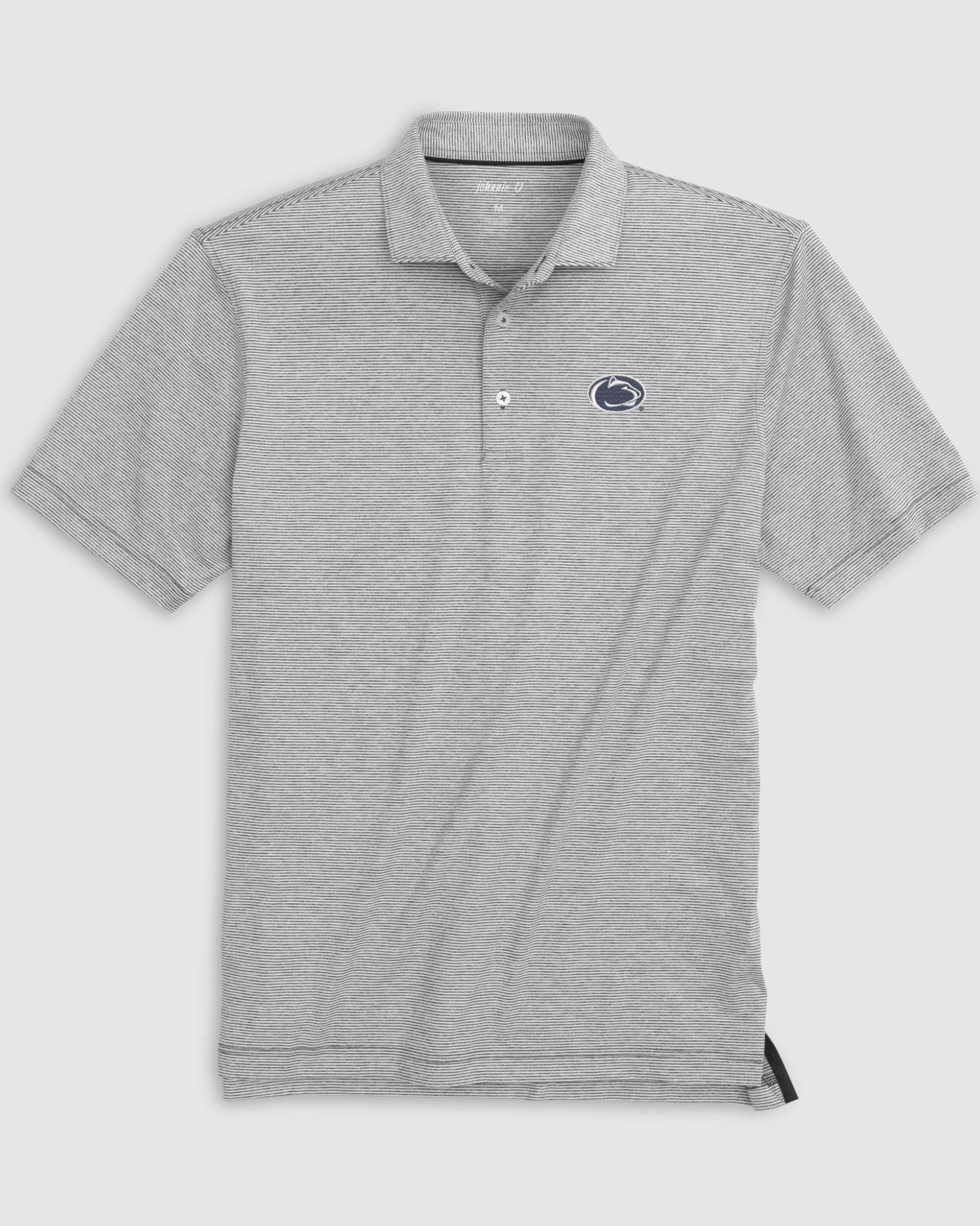 Samford Lyndon Striped Jersey Performance Polo Product Image