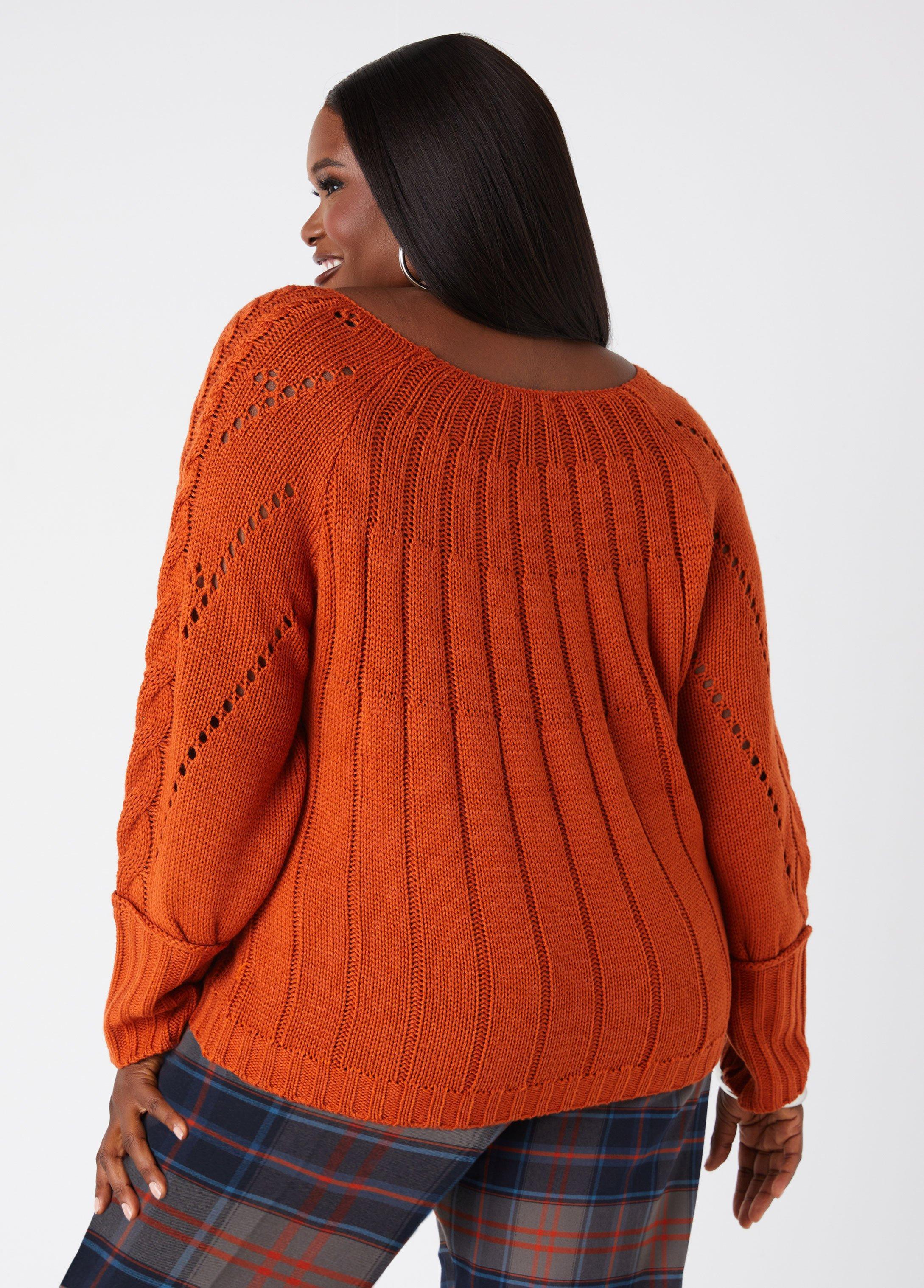 Cable Knit Sweater Product Image