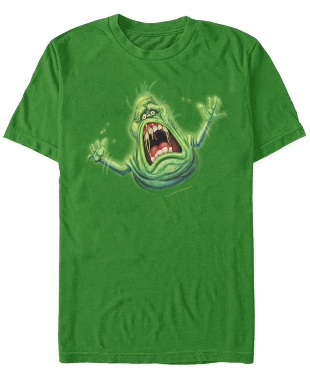 Fifth Sun Ghostbusters Slimer B Mens Short Sleeve T-shirt Product Image