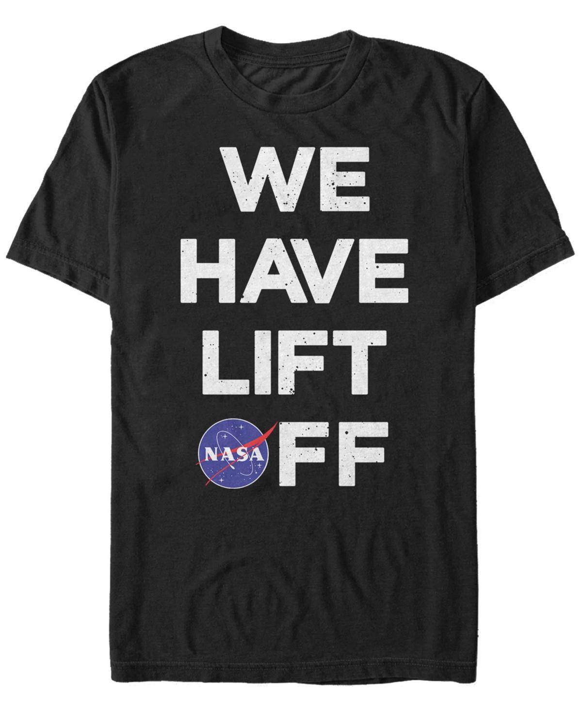 Fifth Sun Nasa Mens We Have Lift Off Text Short Sleeve T-shirt Product Image