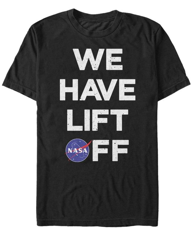 Fifth Sun Nasa Mens We Have Lift Off Text Short Sleeve T-shirt Product Image