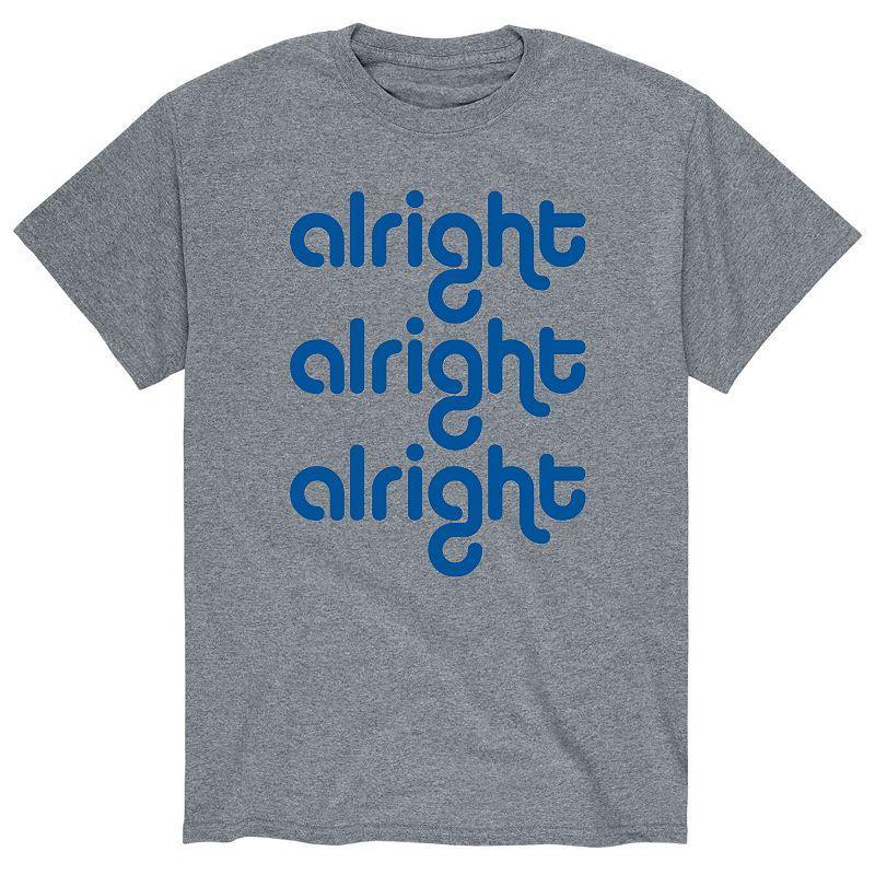 Mens Alright Alright Alright Tee Product Image