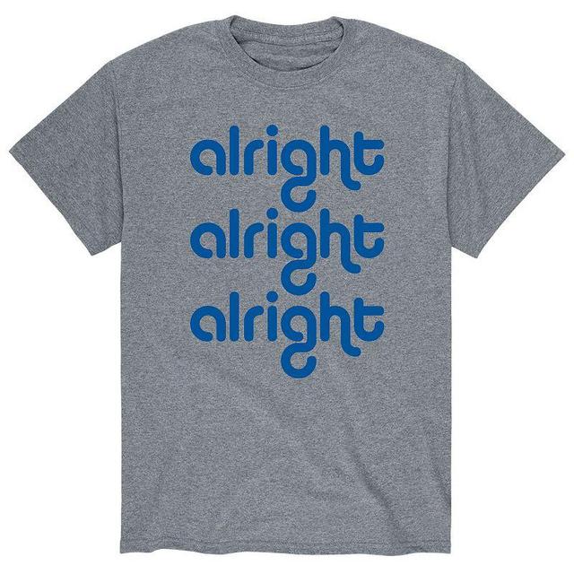 Mens Alright Alright Alright Tee Product Image