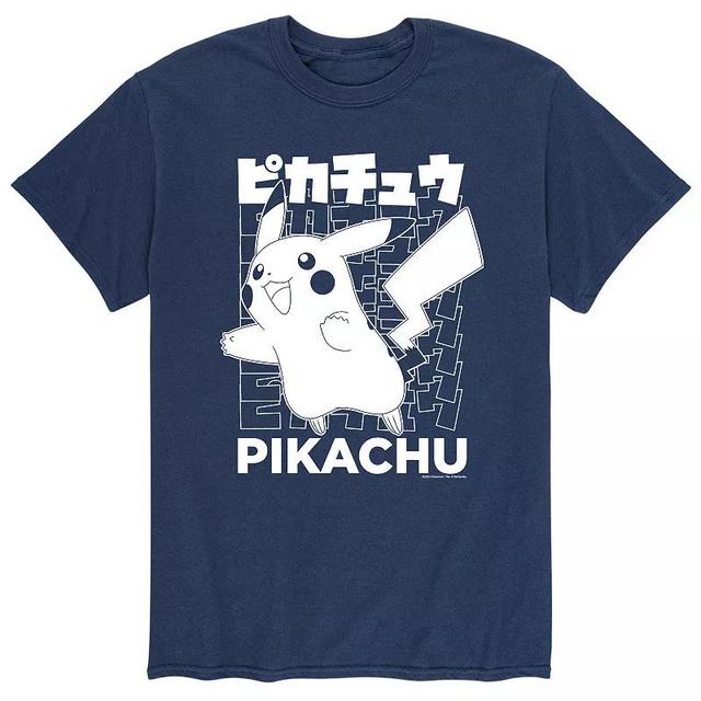 Mens Pokemon Pikachu Kanji Tee Product Image