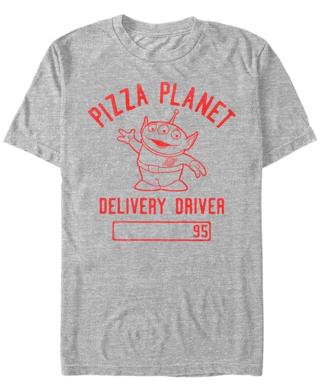 Disney Pixar Mens Toy Story Pizza Planet Delivery Driver, Short Sleeve T-Shirt Product Image