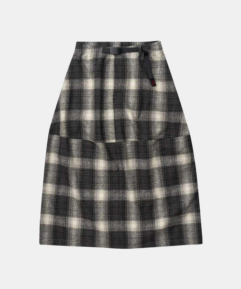 Wool Paneled Skirt Female Product Image