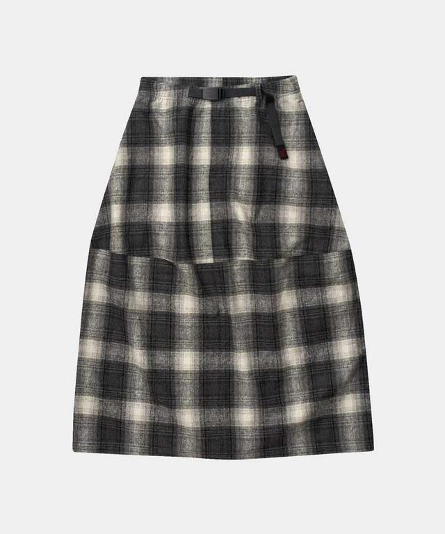 Wool Paneled Skirt Female Product Image