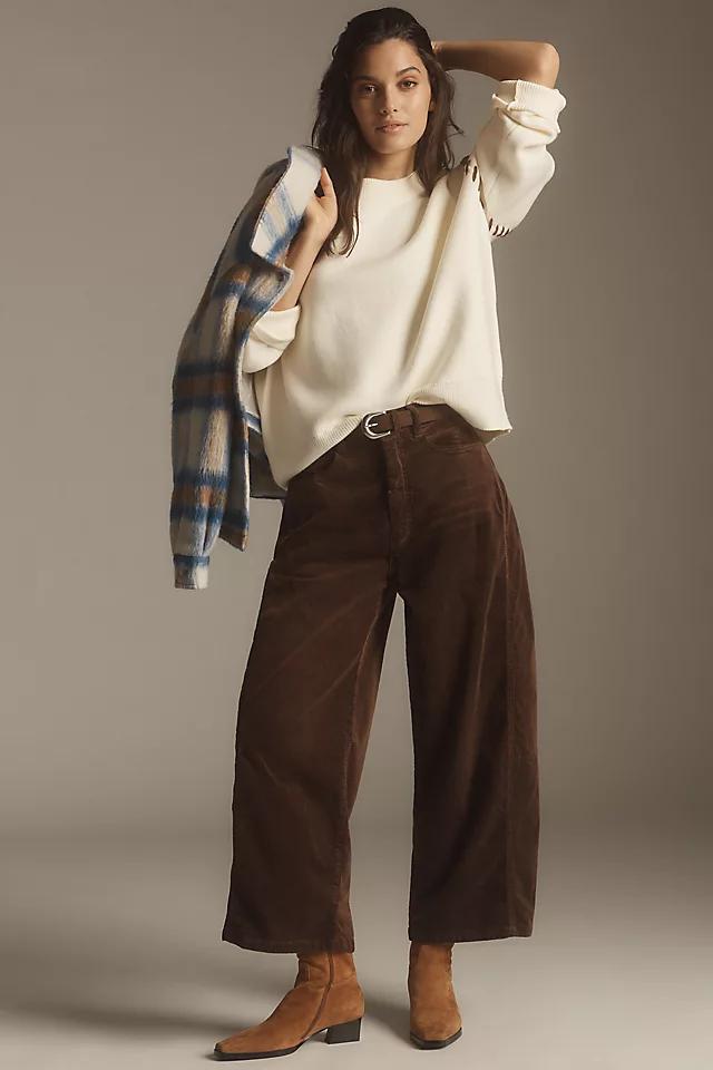 The Kenna Heritage Mid-Rise Barrel Jeans by Pilcro: Corduroy Edition Product Image