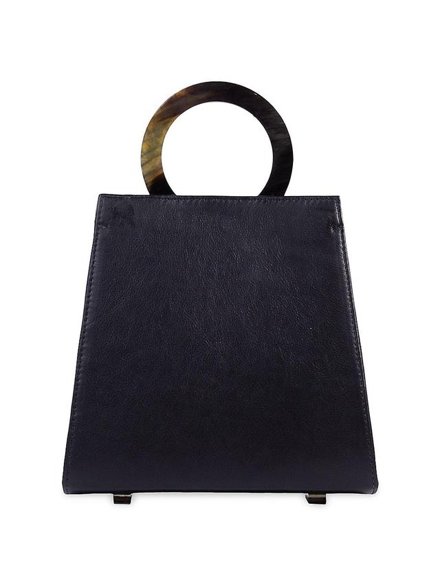 Womens Azza Top Handle Bag in Leather Product Image