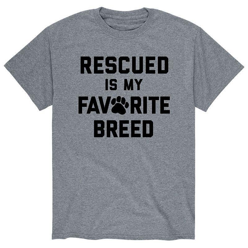 Mens Rescued Favorite Breed Tee Product Image