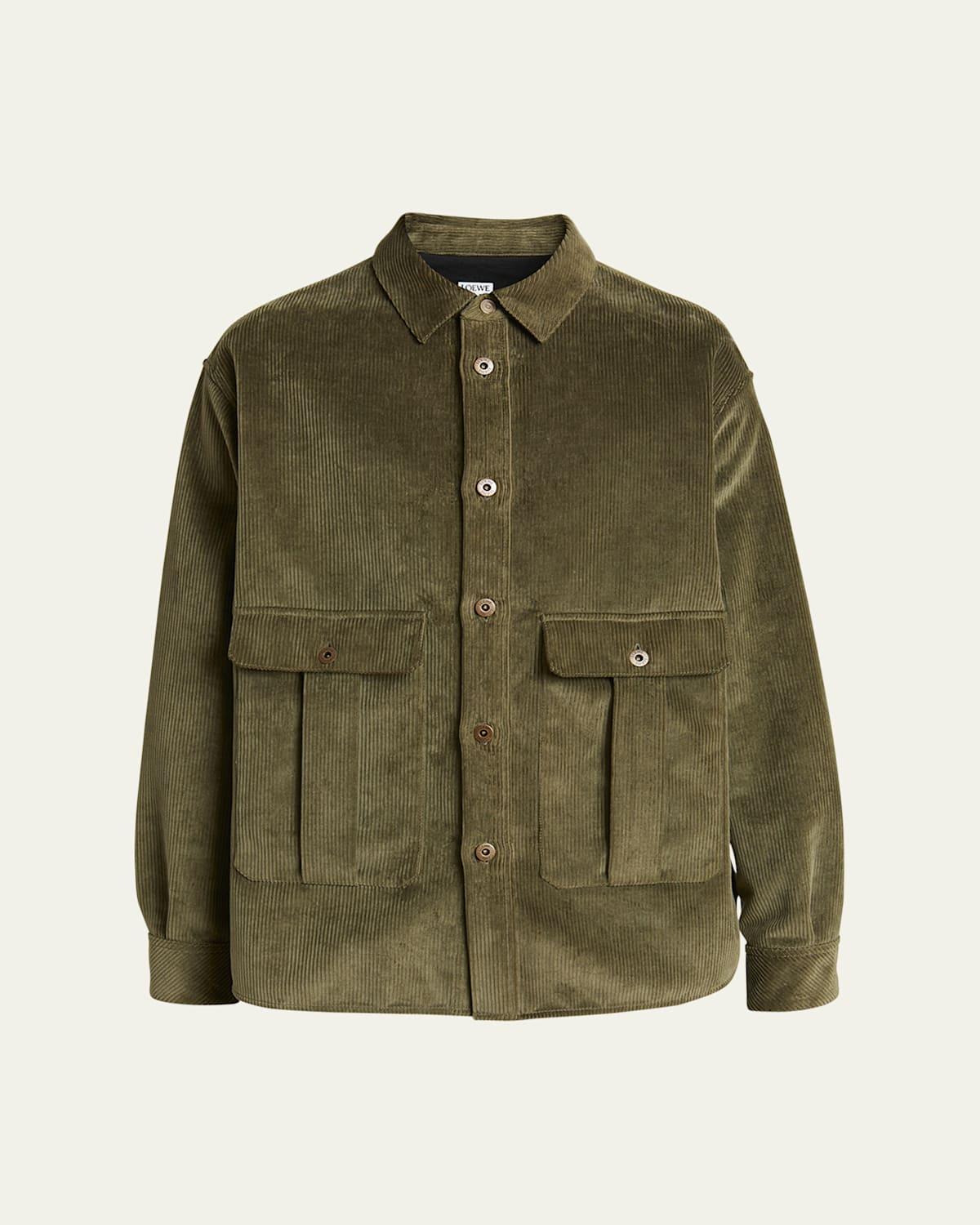 Mens Corduroy 2-Pocket Overshirt Product Image