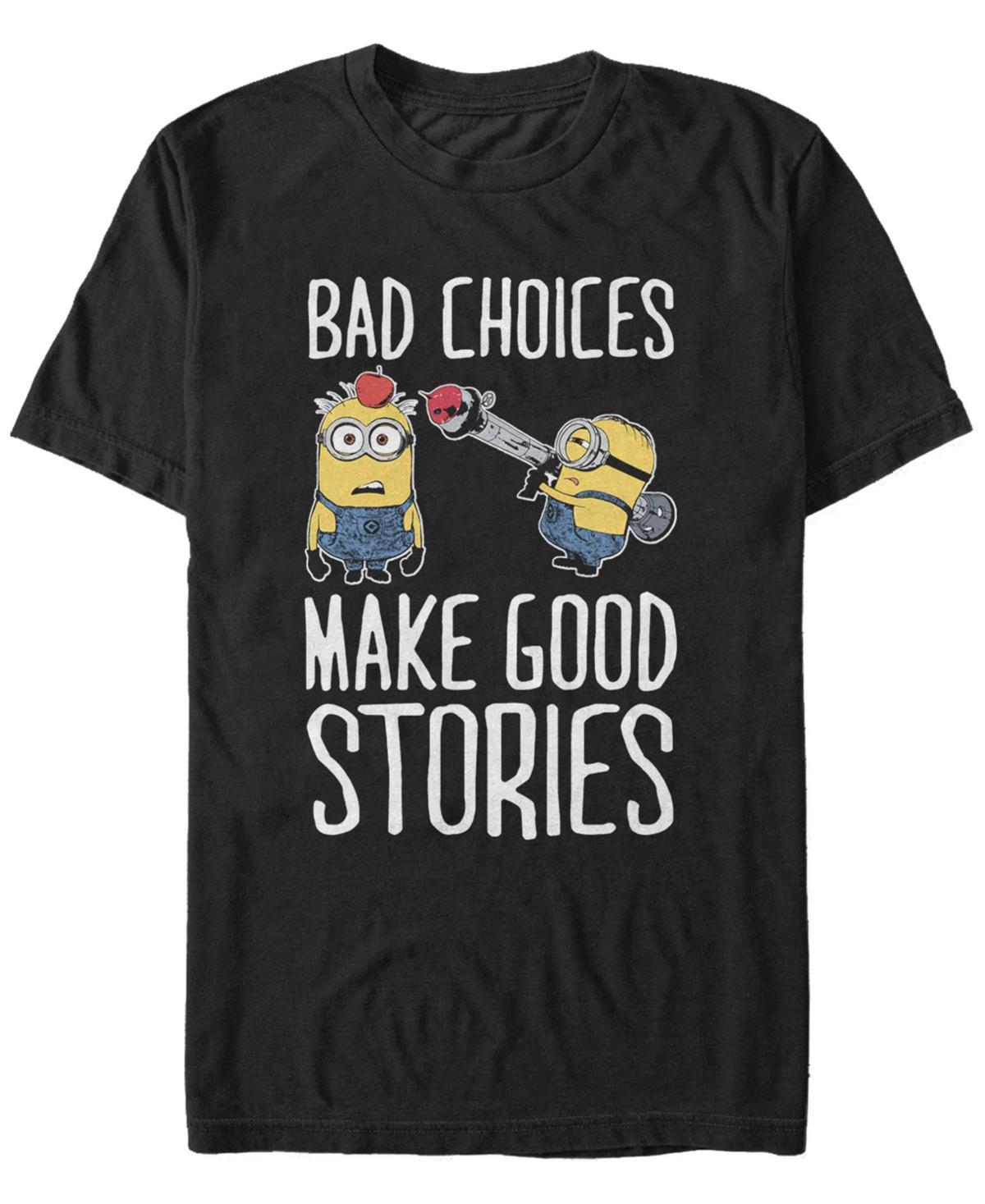 Fifth Sun Minions Mens Humor Good Stories Short Sleeve T-Shirt Product Image