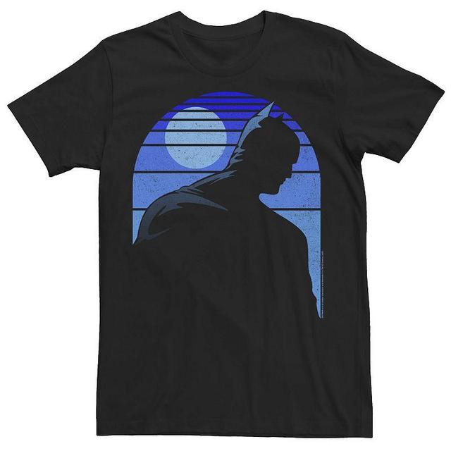 Mens DC Fandome Batman Retro Moonlight Silhouette Tee Product Image