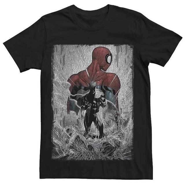 Mens Marvels Spider-Man Reborn Comic Cover Tee Product Image