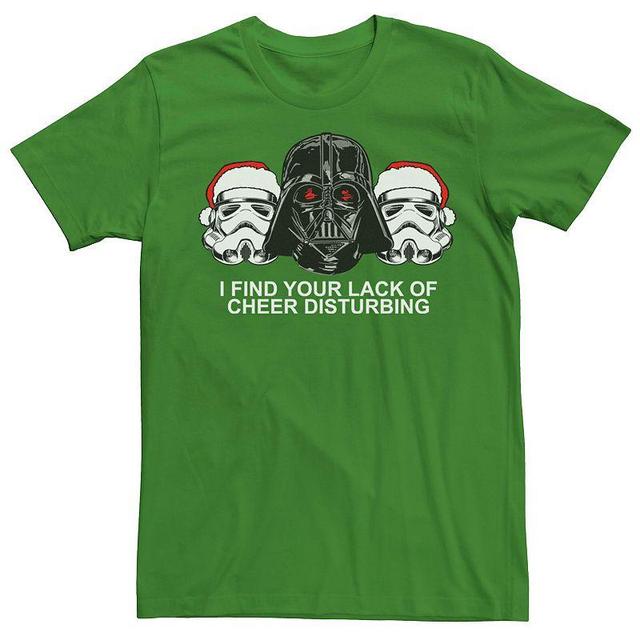 Mens Star Wars Vader Trooper Lack Of Cheer Disturbing Tee Product Image