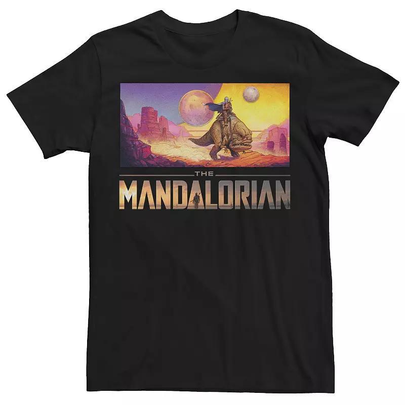 Mens Star Wars The Mandalorian Dreamscape Journey Tee Product Image