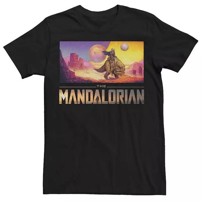 Mens Star Wars The Mandalorian Dreamscape Journey Tee Product Image