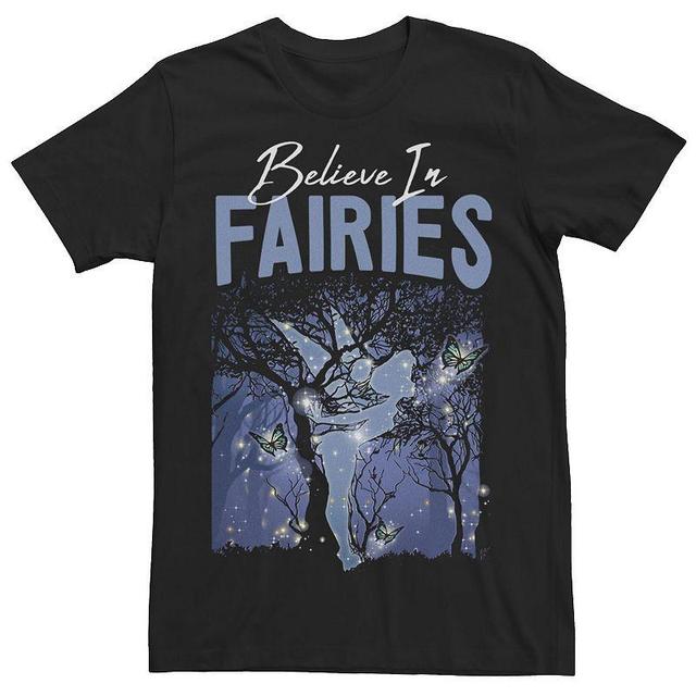 Disneys Peter Pan Tinkerbell Believe In Fairies Mens Tee Product Image