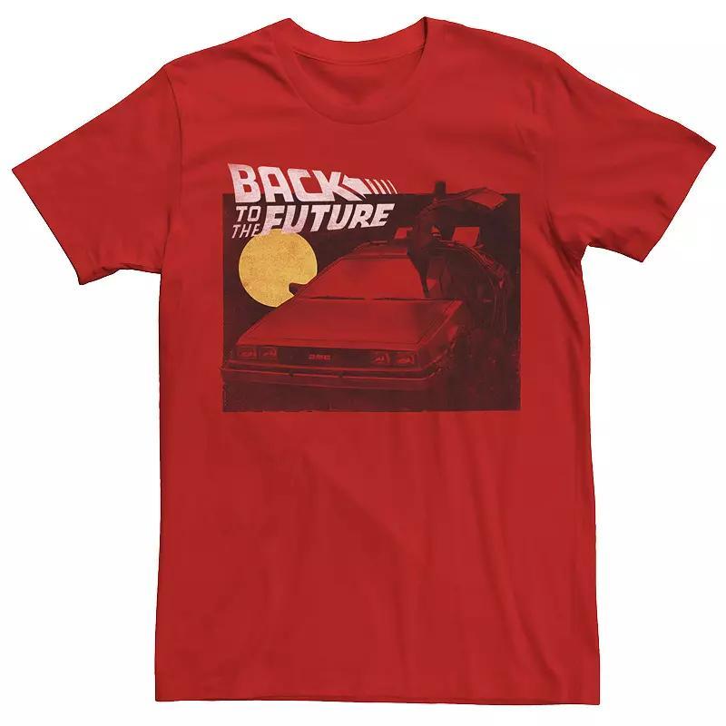 Mens Back To The Future Delorian Sun Graphic Tee Product Image