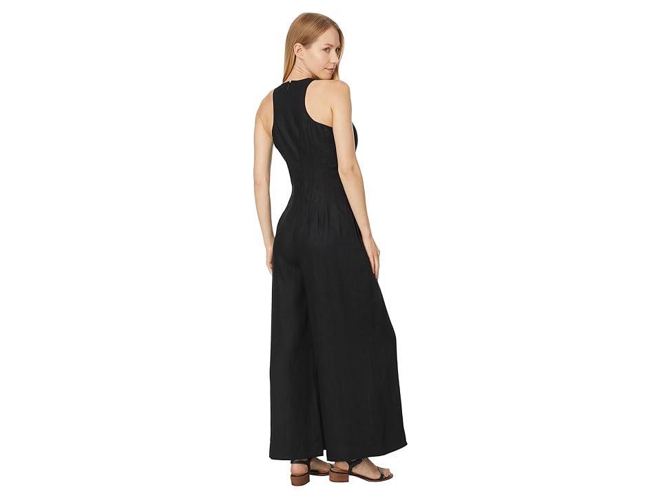 Madewell Seamed Wide-Leg Jumpsuit in 100% Linen (True ) Women's Jumpsuit & Rompers One Piece Product Image