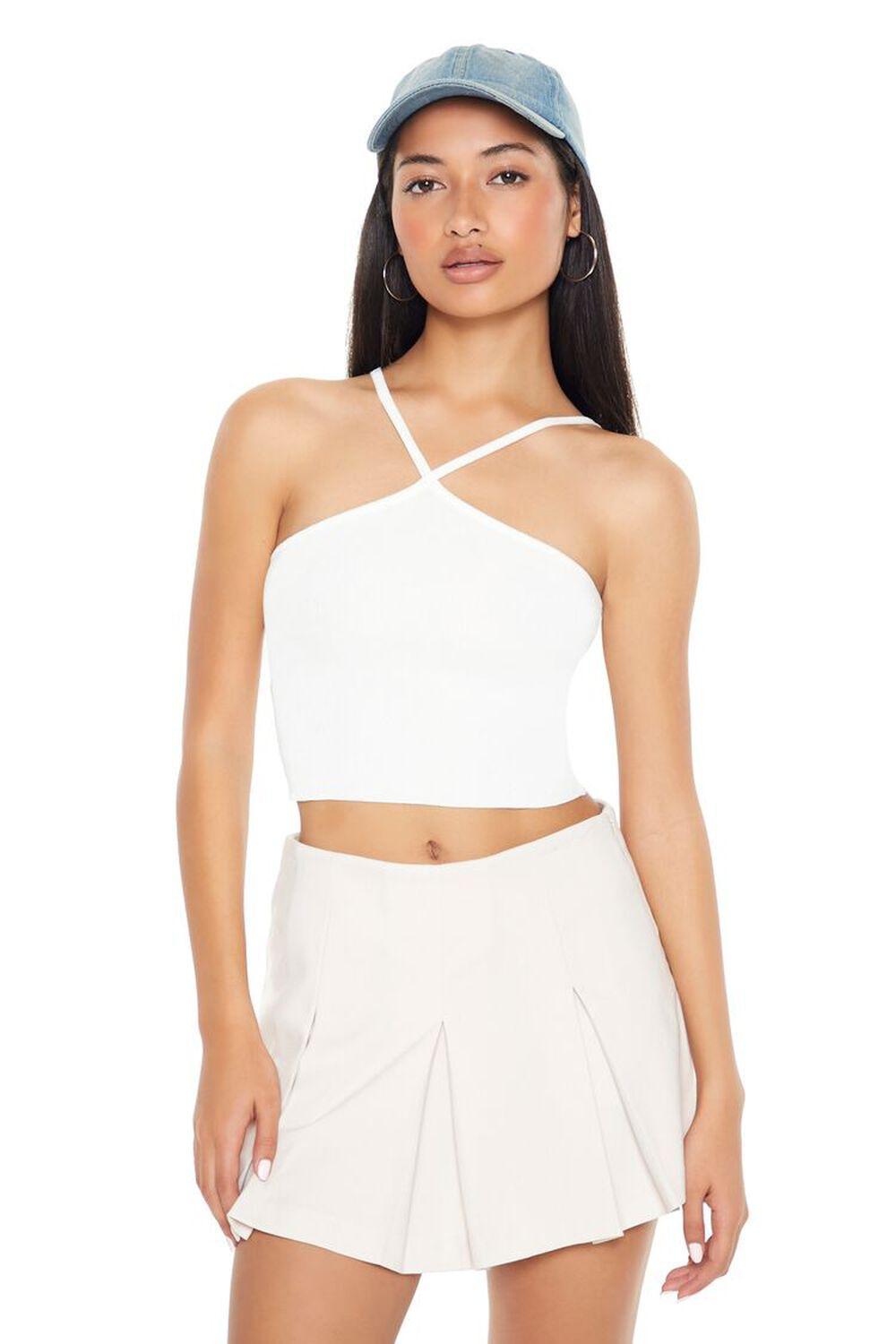 Sweater-Knit Cropped Cami | Forever 21 Product Image