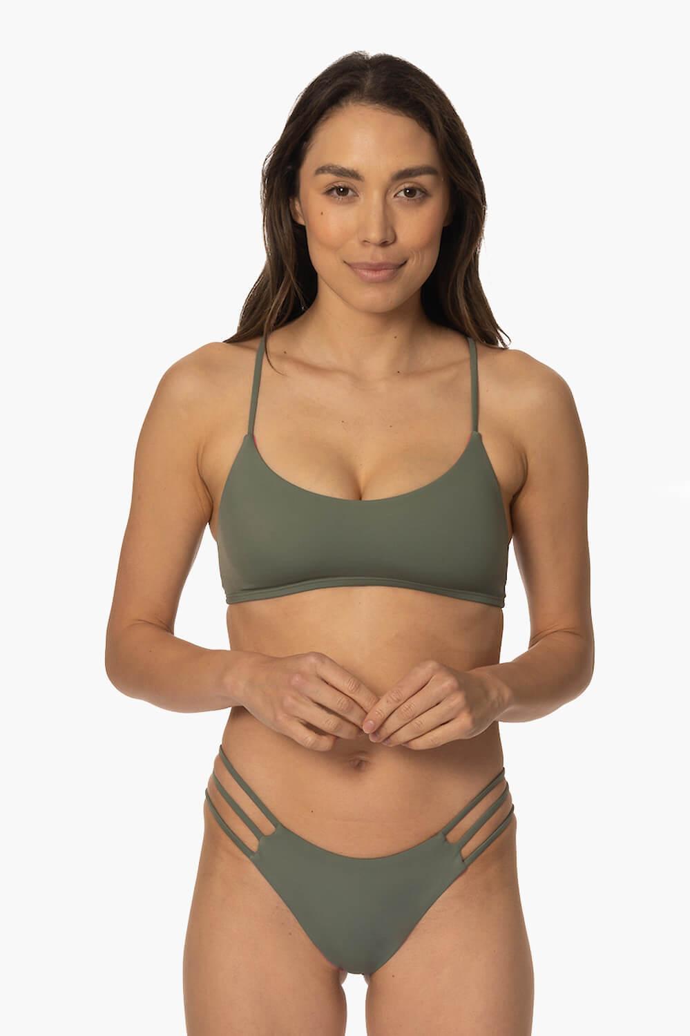 Cloud Break Bikini Bottom - Eucalyptus Female Product Image