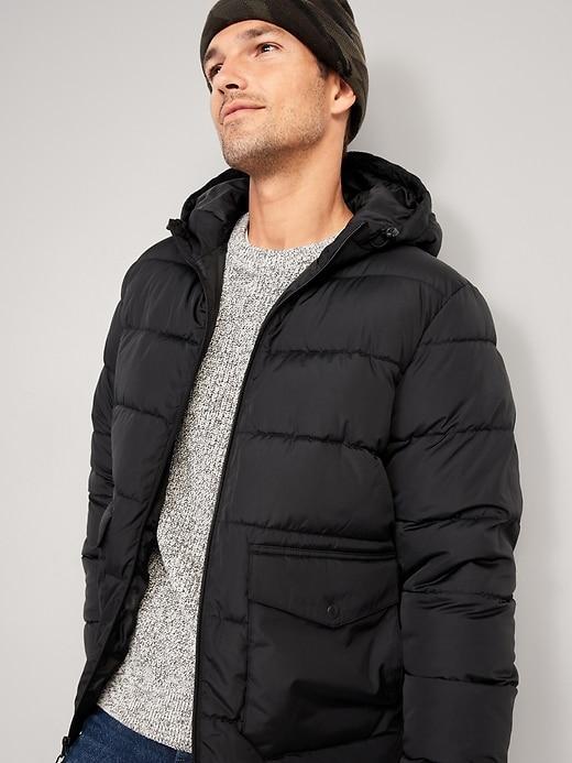 Quilted Puffer Jacket Product Image