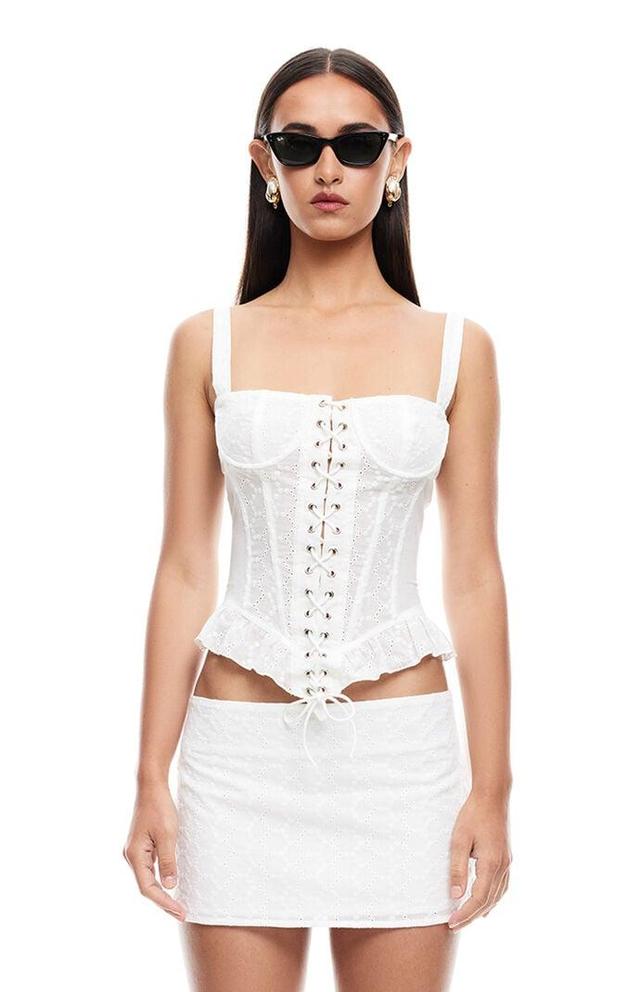 LIONESS Women's Prophecy Tie Up Corset Product Image