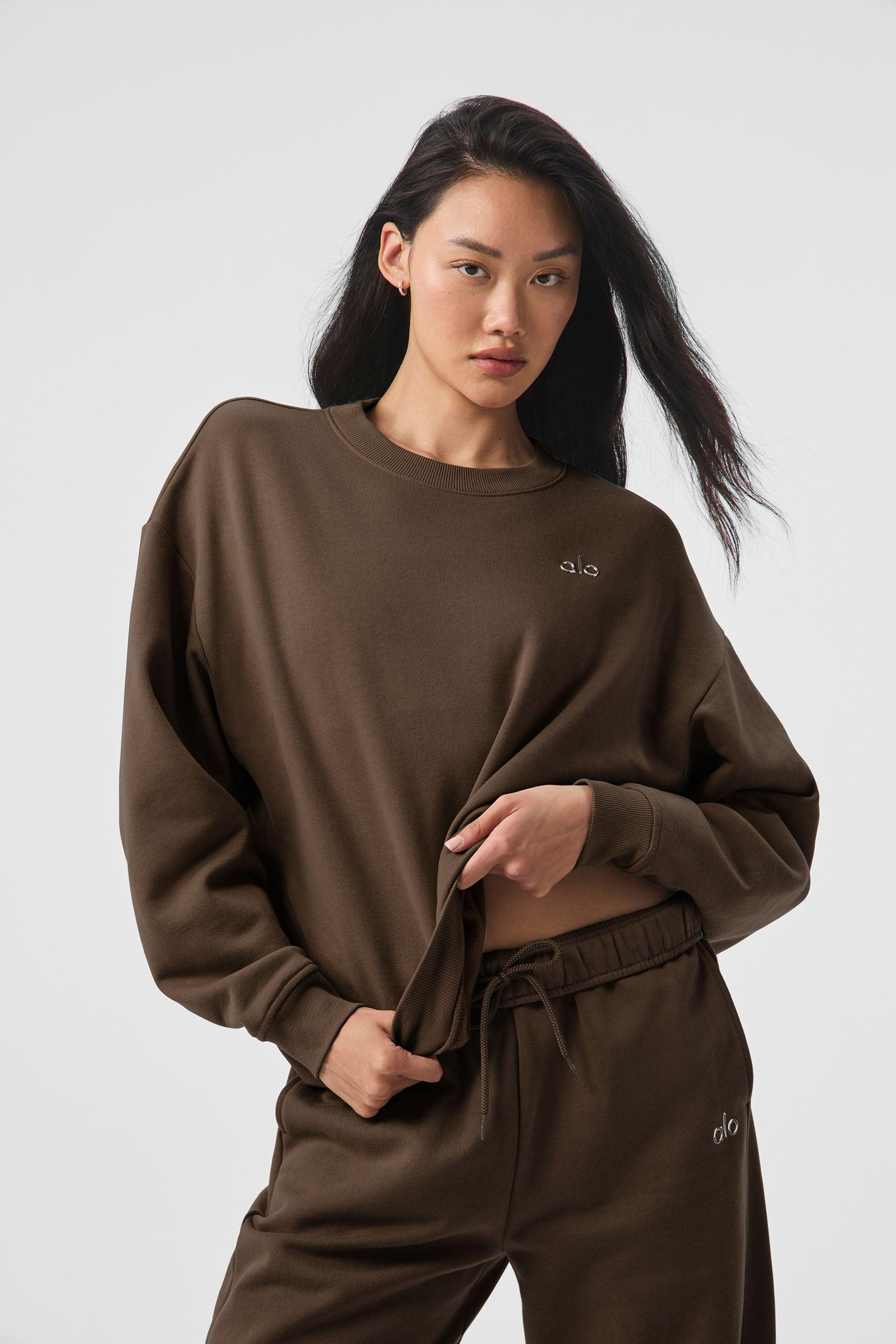 Accolade Crew Neck Pullover - Espresso Product Image