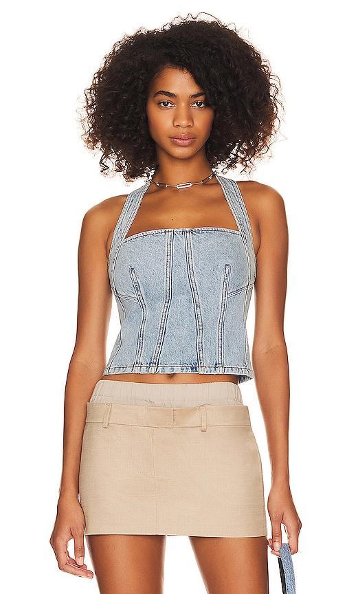 GRLFRND Tianna Halter Bustier Size L, S, XL, XS, XXS. Product Image