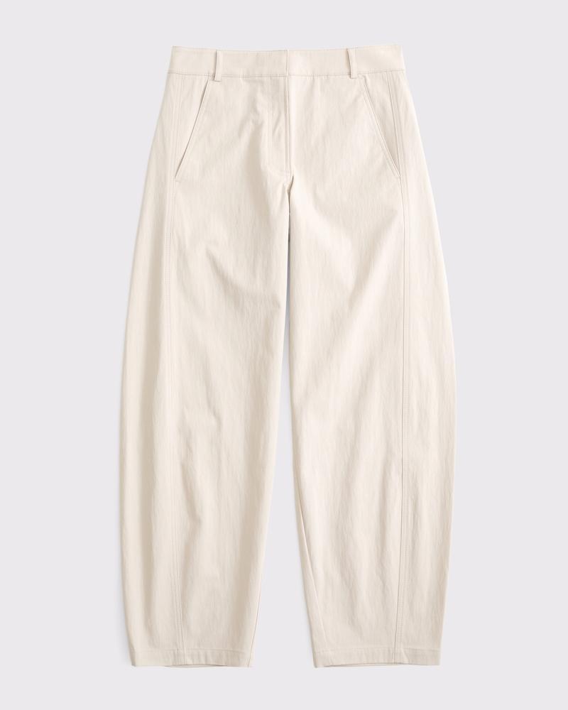 Mid Rise Barrel Pant Product Image