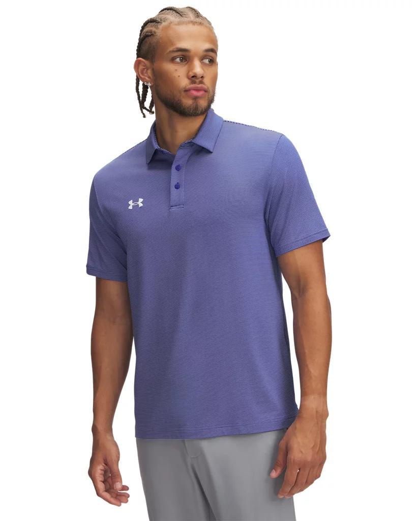 Men's UA Playoff Team Stripe Polo Product Image