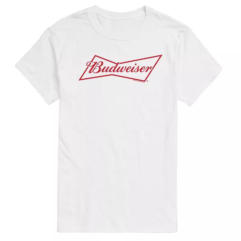 Big & Tall Budweiser Bowtie Logo Graphic Tee, Mens Product Image