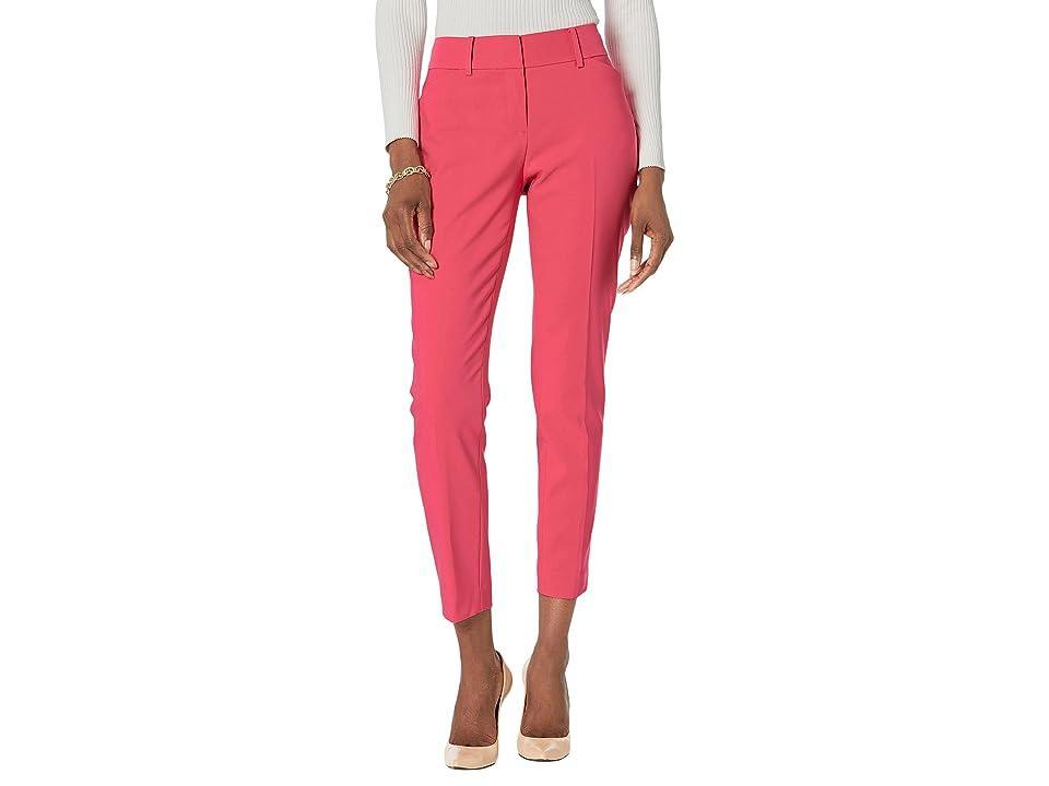 Tommy Hilfiger Womens Solid Cropped Trousers - Rosette Product Image