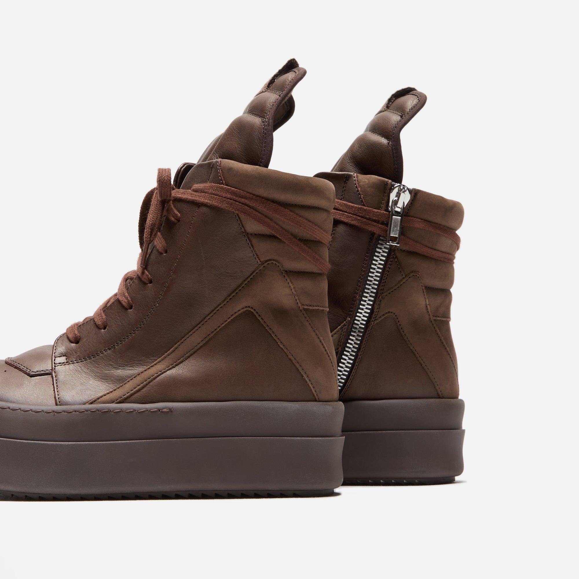 Rick Owens Mega Bumper Geobasket - Saddle Male Product Image