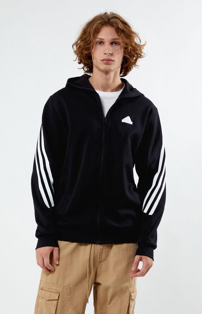 Mens adidas Future Icons 3-Stripes Full Zip Sportswear Hoodie Product Image