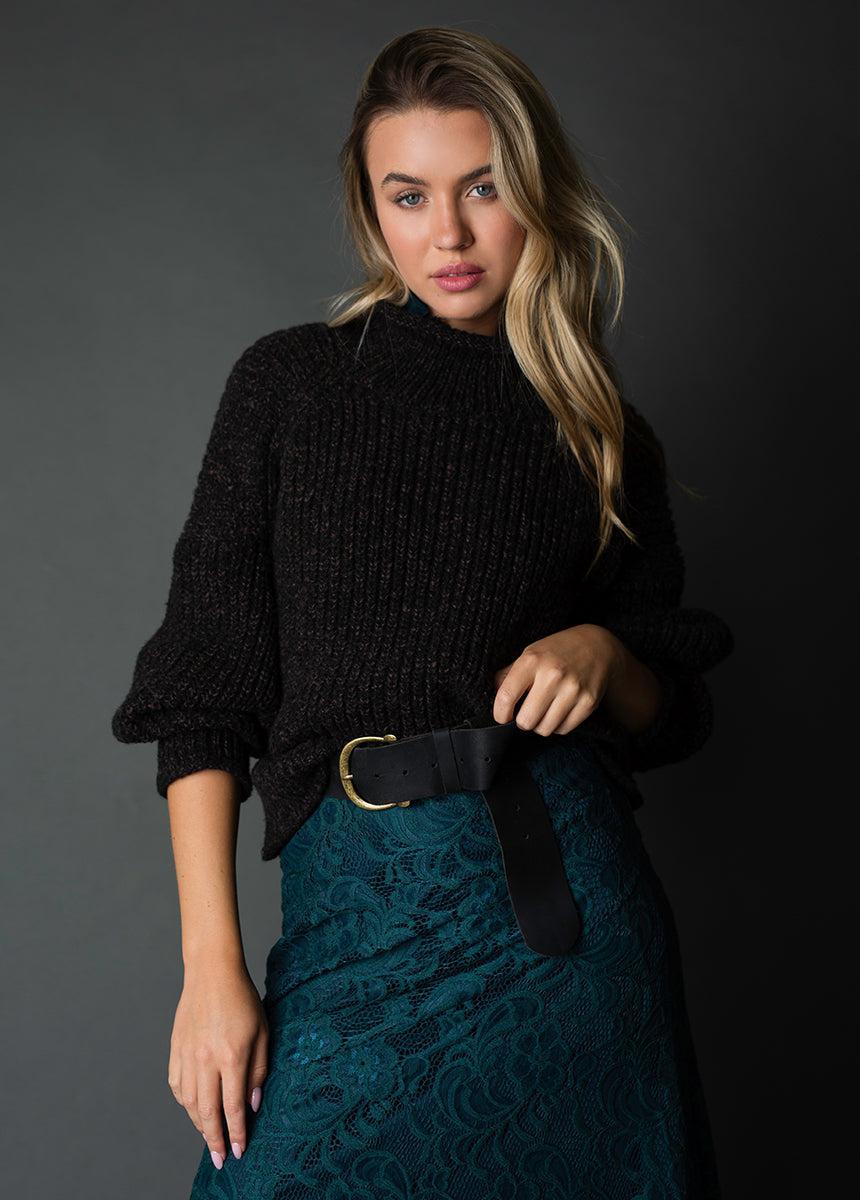 Kenzie Sweater in Heather Black product image