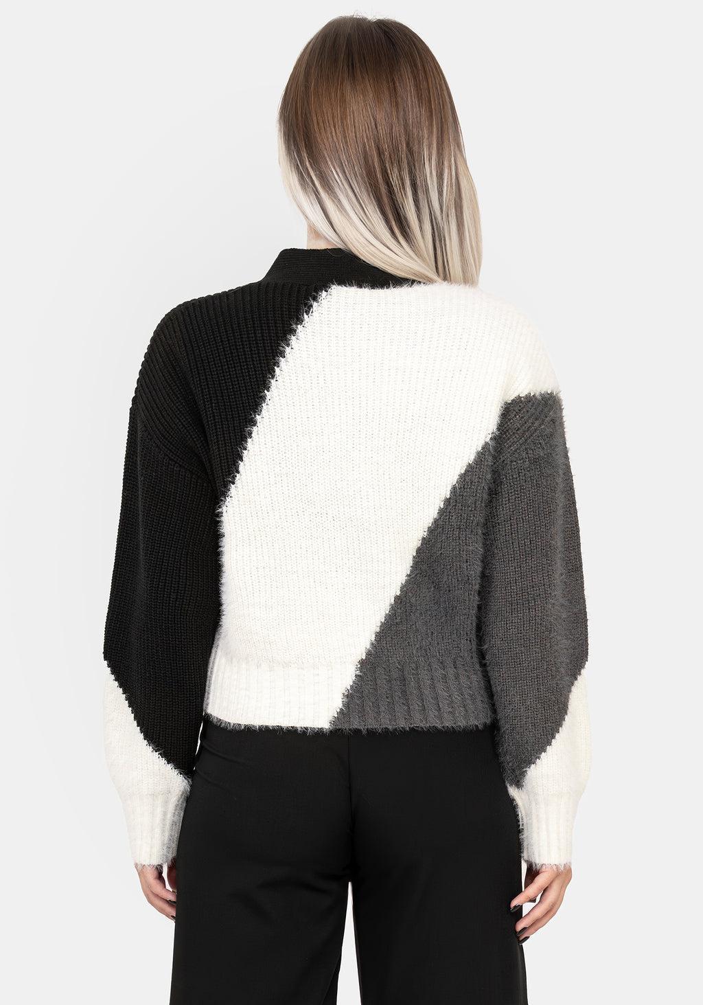 Parallax Stripe Knit Cardigan Product Image