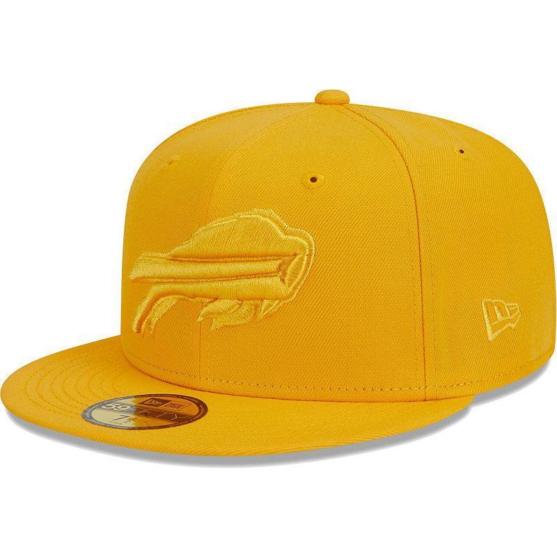 Mens New Era Gold Buffalo Bills Color Pack 59FIFTY Fitted Hat Product Image